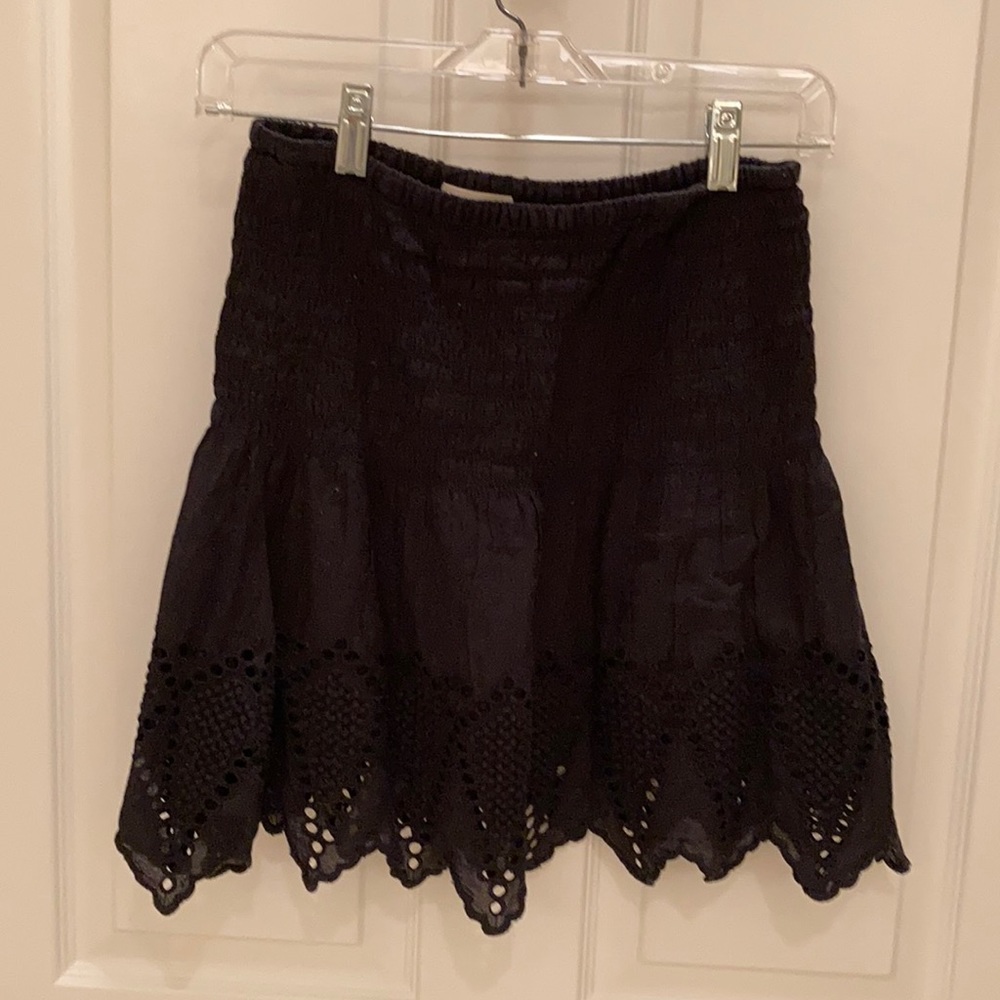 Ulla Johnson Eyelet mini skirt size 6